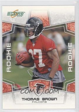 2008 Score - [Base] - Glossy #415 - Rookie - Thomas Brown