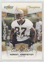 Rookie - Adrian Arrington #/100