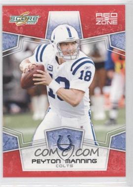 2008 Score - [Base] - Red Zone #127 - Peyton Manning /100