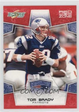 2008 Score - [Base] - Red Zone #182 - Tom Brady /100