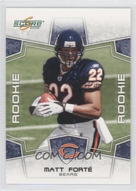 2008 Score - [Base] - Rookie No Player Bio Text #365 - Rookie - Matt Forte