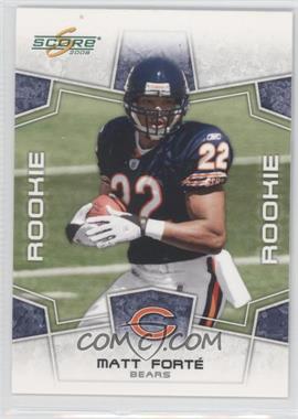 2008 Score - [Base] - Rookie No Player Bio Text #365 - Rookie - Matt Forte