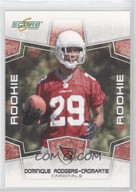 2008 Score - [Base] #343 - Rookie - Dominique Rodgers-Cromartie