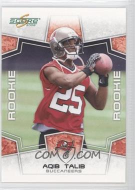 2008 Score - [Base] #345 - Rookie - Aqib Talib