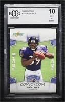 Rookie - Ray Rice [BCCG 10 Mint or Better]