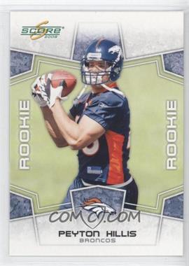 2008 Score - [Base] #425 - Rookie - Peyton Hillis