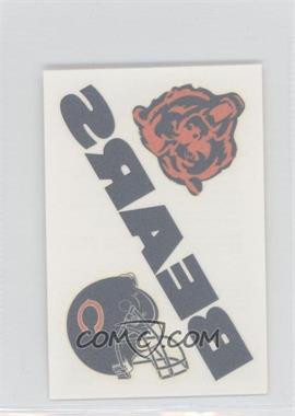 2008 Score - Donruss Decals Team Tattoos #CHI - Chicago Bears