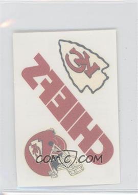 2008 Score - Donruss Decals Team Tattoos #KC - Kansas City Chiefs
