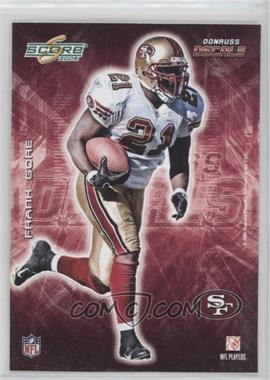 2008 Score - Donruss Decals #31 - Frank Gore