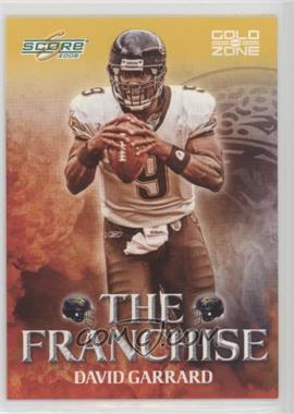 2008 Score - The Franchise - Gold Zone #F-17 - David Garrard /500