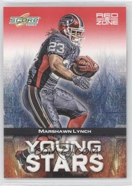 2008 Score - Young Stars - Red Zone #YS-4 - Marshawn Lynch /100