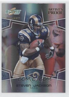 2008 Score Select - [Base] - Artist's Proof #291 - Steven Jackson /32