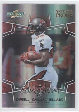 2008 Score Select - [Base] - Artist's Proof #303 - Carnell "Cadillac" Williams /32