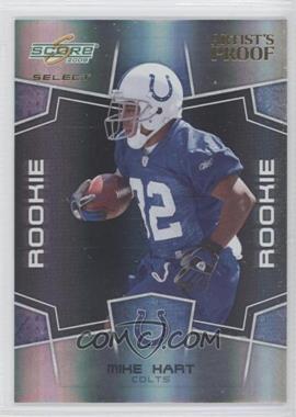 2008 Score Select - [Base] - Artist's Proof #421 - Rookie - Mike Hart /32