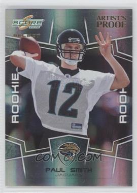 2008 Score Select - [Base] - Artist's Proof #435 - Rookie - Paul Smith /32