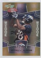 Rookie - Anthony Alridge #/50