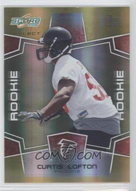 2008 Score Select - [Base] - Gold Zone #360 - Rookie - Curtis Lofton /50