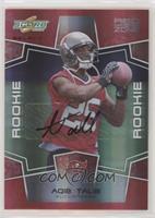 Rookie - Aqib Talib [EX to NM] #/30