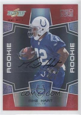 2008 Score Select - [Base] - Red Zone Autographs #421 - Rookie - Mike Hart /25