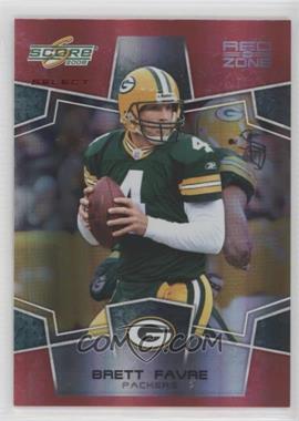 2008 Score Select - [Base] - Red Zone #106 - Brett Favre /30