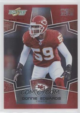 2008 Score Select - [Base] - Red Zone #155 - Donnie Edwards /30