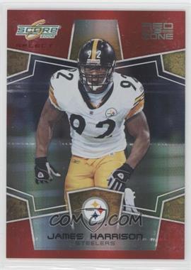 2008 Score Select - [Base] - Red Zone #255 - James Harrison /30