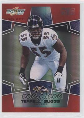 2008 Score Select - [Base] - Red Zone #28 - Terrell Suggs /30