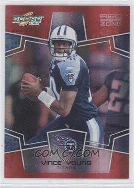 2008 Score Select - [Base] - Red Zone #314 - Vince Young /30