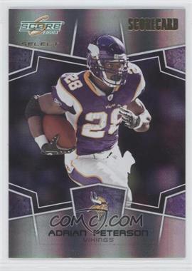 2008 Score Select - [Base] - Scorecard #172 - Adrian Peterson /100