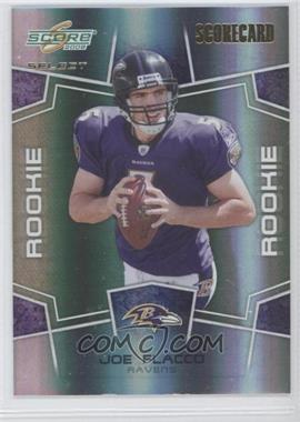 2008 Score Select - [Base] - Scorecard #344 - Rookie - Joe Flacco /100