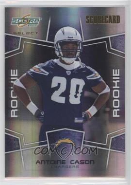 2008 Score Select - [Base] - Scorecard #350 - Rookie - Antoine Cason /100