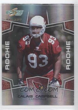 2008 Score Select - [Base] #370 - Rookie - Calais Campbell /999