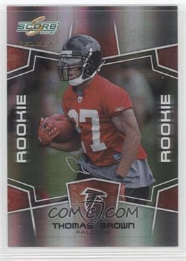 2008 Score Select - [Base] #415 - Rookie - Thomas Brown /999