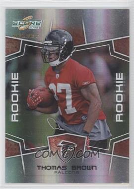 2008 Score Select - [Base] #415 - Rookie - Thomas Brown /999