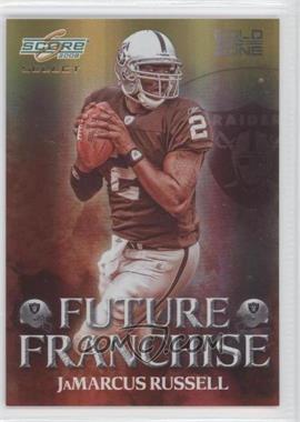 2008 Score Select - Future Franchise - Gold Zone #FF-1 - JaMarcus Russell /50