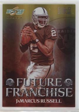 2008 Score Select - Future Franchise - Gold Zone #FF-1 - JaMarcus Russell /50