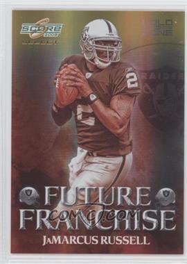 2008 Score Select - Future Franchise - Gold Zone #FF-1 - JaMarcus Russell /50