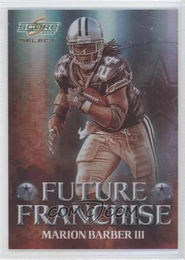 2008 Score Select - Future Franchise #FF-10 - Marion Barber III /999