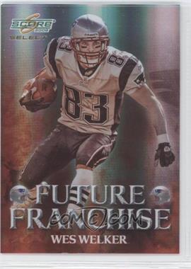 2008 Score Select - Future Franchise #FF-13 - Wes Welker /999