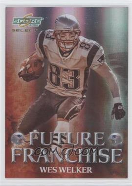 2008 Score Select - Future Franchise #FF-13 - Wes Welker /999