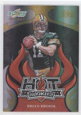2008 Score Select - Hot Rookies - Gold Zone #HR-1 - Brian Brohm /50