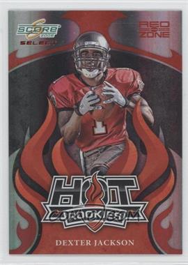 2008 Score Select - Hot Rookies - Red Zone #HR-7 - Dexter Jackson /30