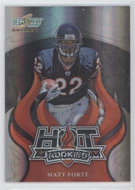 2008 Score Select - Hot Rookies #HR-21 - Matt Forte /999