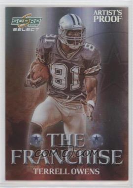 2008 Score Select - The Franchise - Artist's Proof #F-5 - Terrell Owens /32