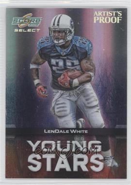 2008 Score Select - Young Stars - Artist's Proof #YS-9 - LenDale White /32