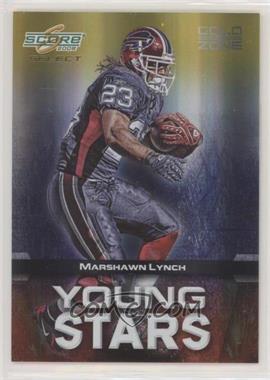 2008 Score Select - Young Stars - Gold Zone #YS-4 - Marshawn Lynch /50