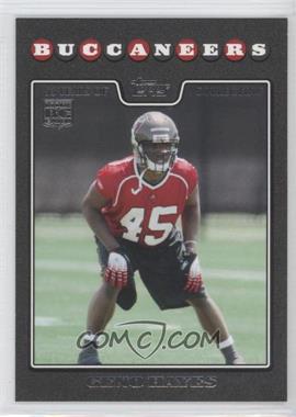 2008 Topps - [Base] - Black #424 - Geno Hayes /53