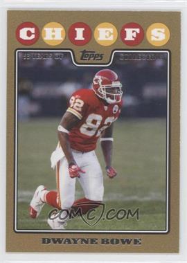 2008 Topps - [Base] - Gold Border #122 - Dwayne Bowe /2008