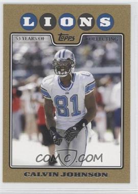 2008 Topps - [Base] - Gold Border #136 - Calvin Johnson /2008