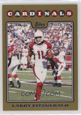 2008 Topps - [Base] - Gold Border #143 - Larry Fitzgerald /2008